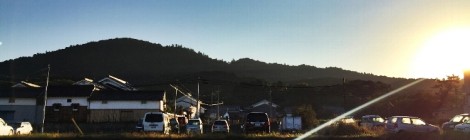 十一月の三輪山