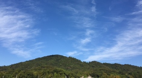 10月の三輪山