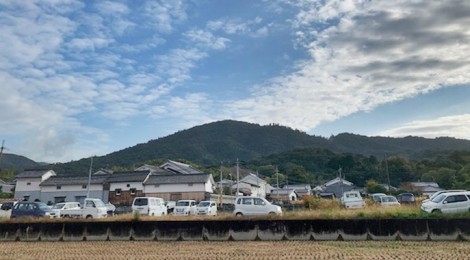 11月の三輪山
