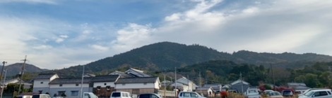 12月の三輪山