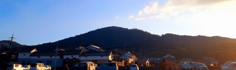 1月の三輪山