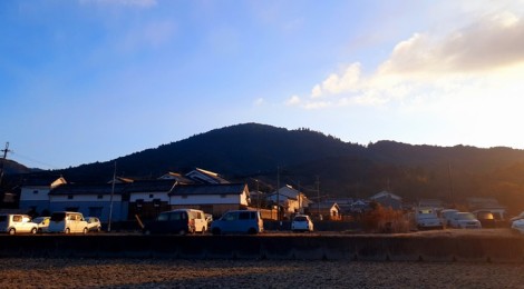1月の三輪山
