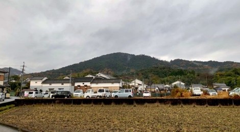 12月の三輪山