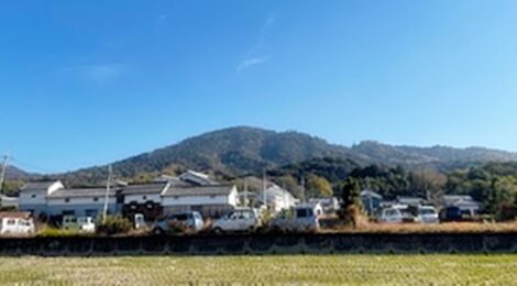 12月の三輪山