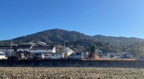 1月の三輪山