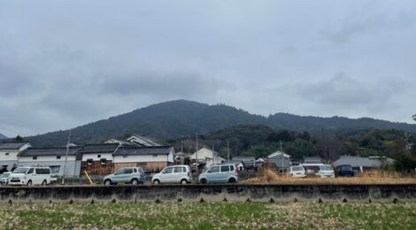 3月の三輪山